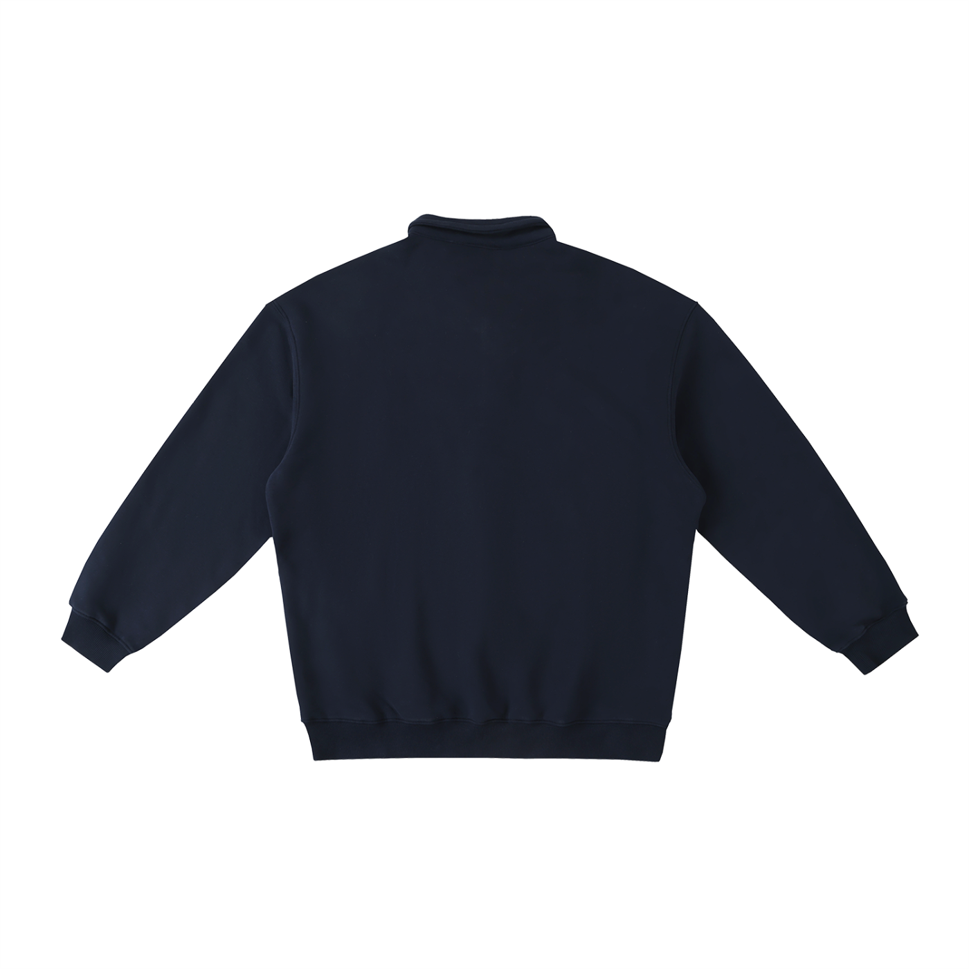 Premium Polo-Collar Sweatshirt