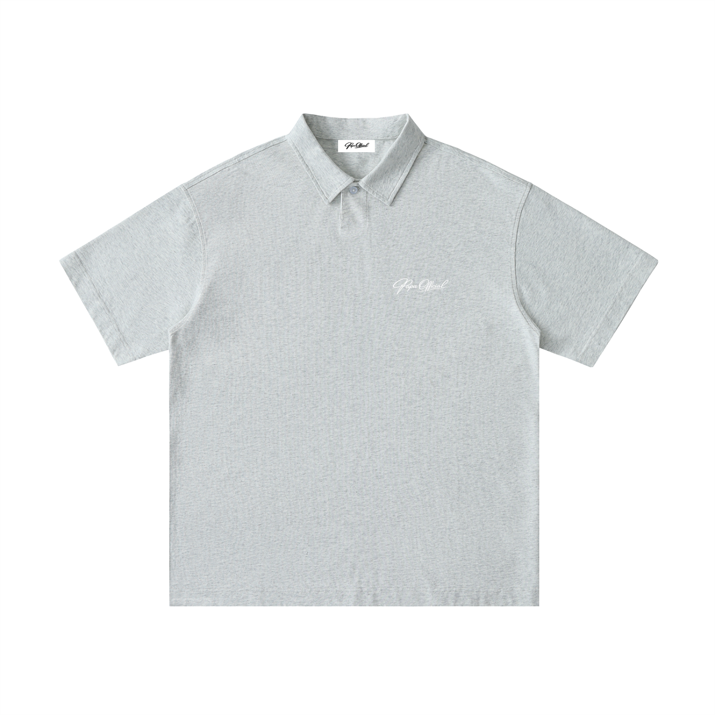 Signature Loose Cotton Short-Sleeve Polo Shirt