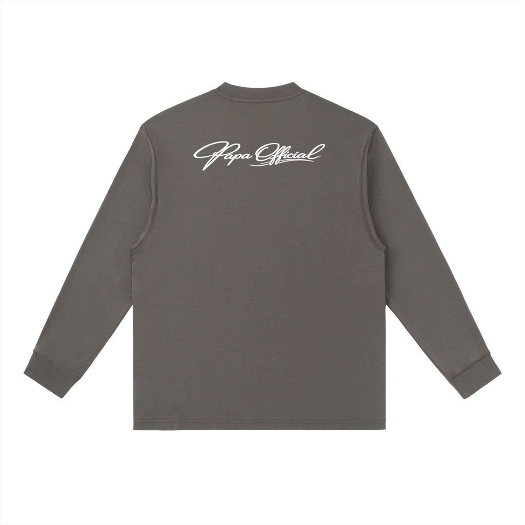 Signature Crewneck Long-Sleeve Tee