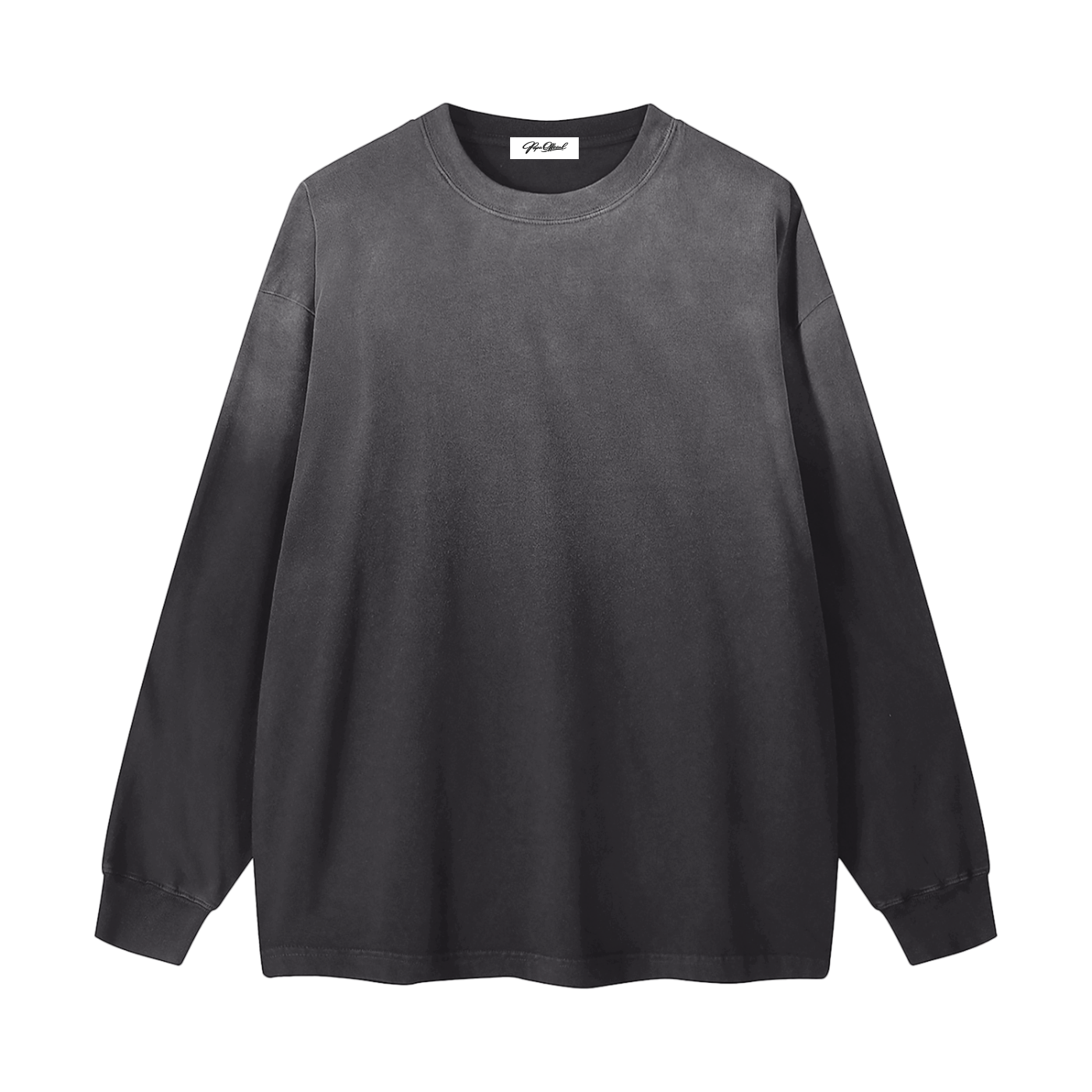 Gradient Washed Long Sleeve Tee