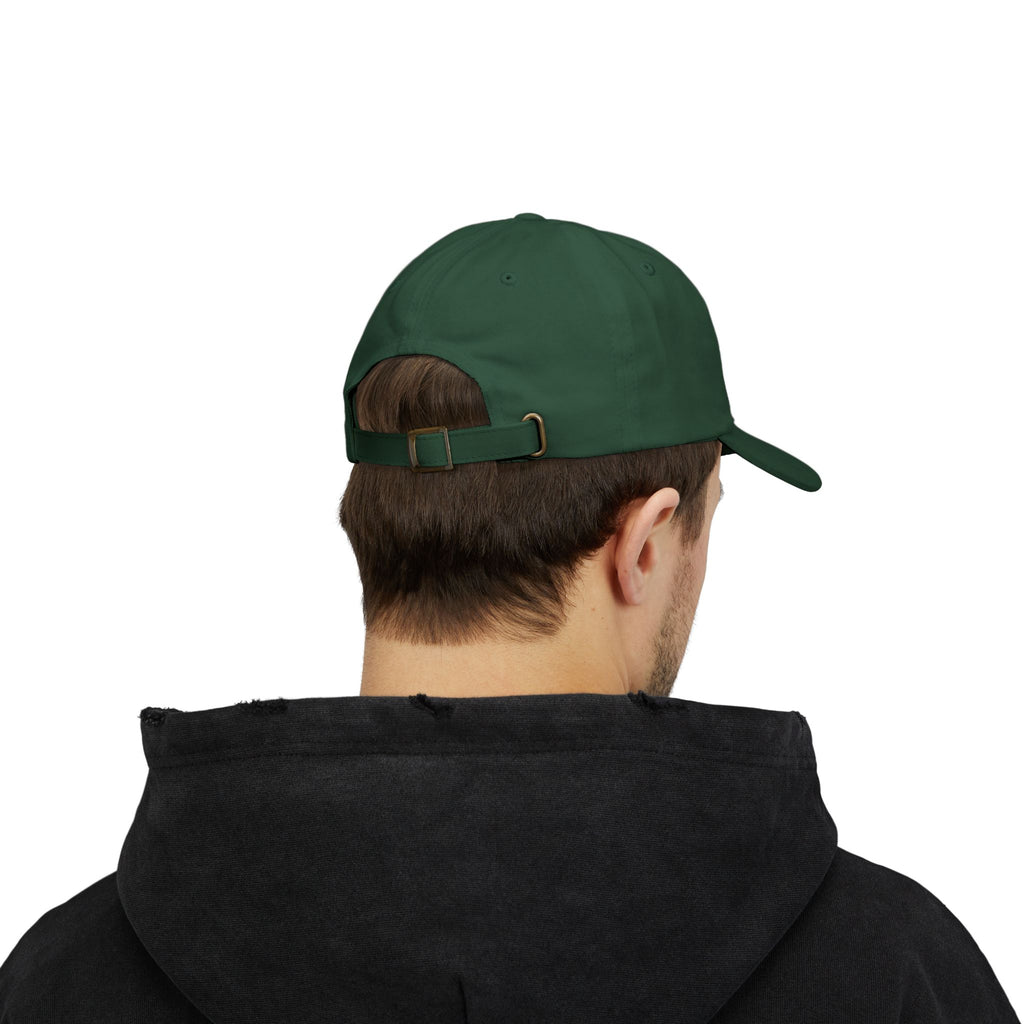 Official Embroidered Dad Cap Wht logo
