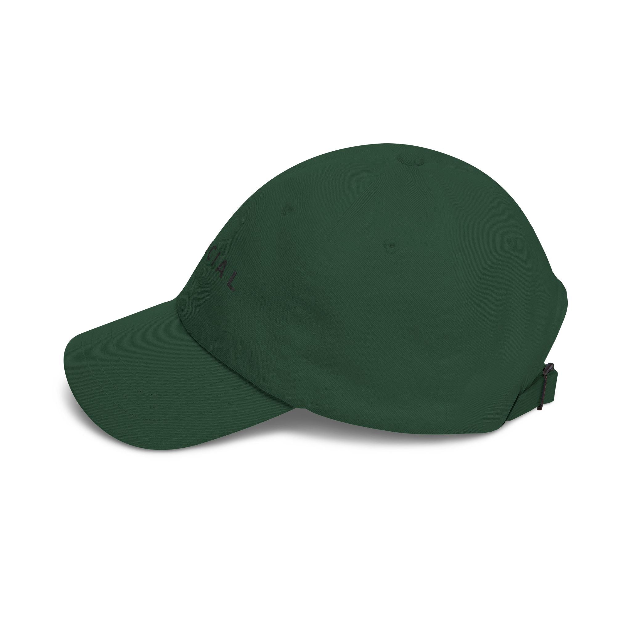 OFFICIAL Embroidered Dad Cap Blk logo