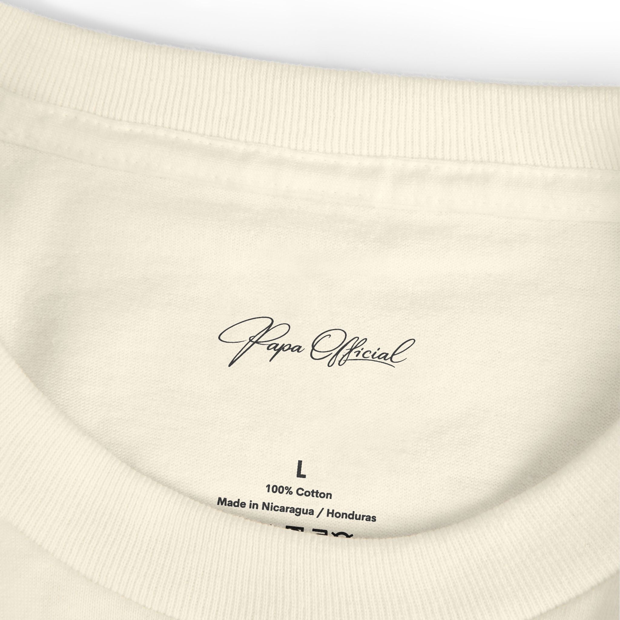 PAPA Official Essential Tee Off White