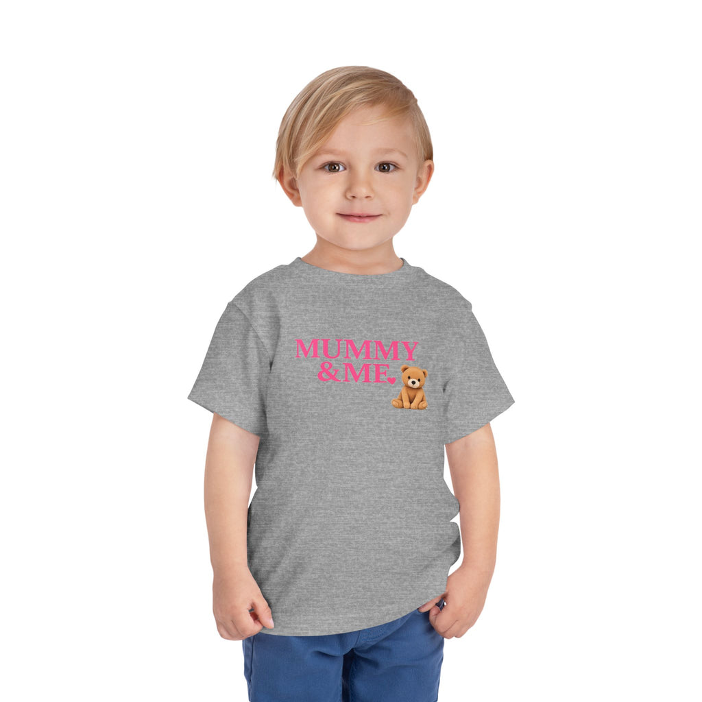 Mummy & Me Toddler Tee — Teddy Bear Kids Shirt