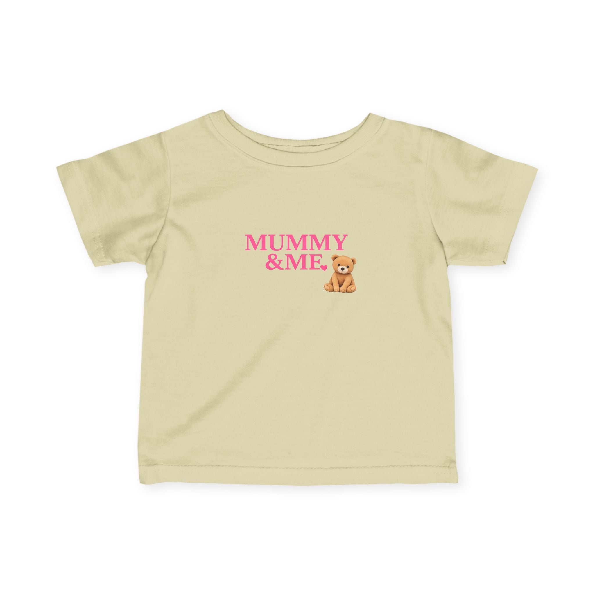 Mummy & Me Baby Tee - Teddy Bear Jersey Shirt
