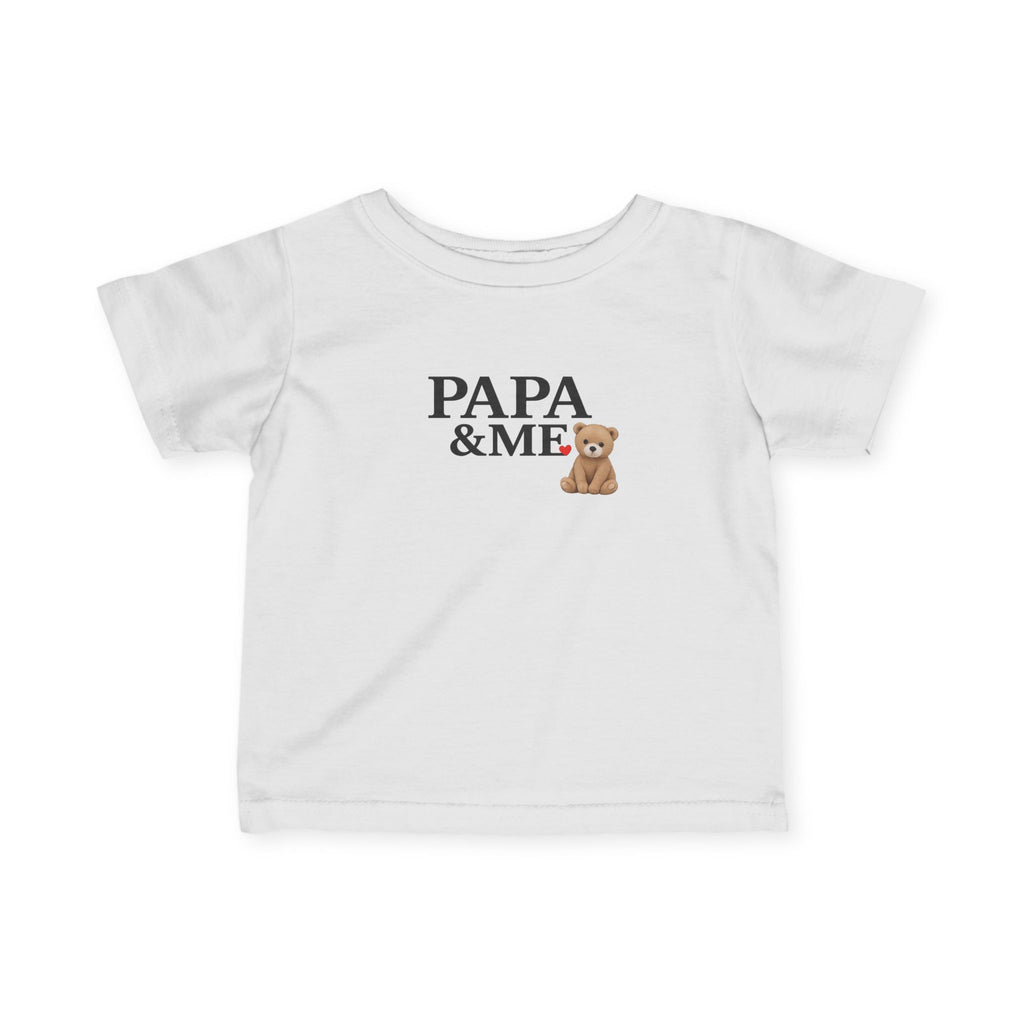 Papa & Me Tee - Teddy Bear Infant Jersey Shirt