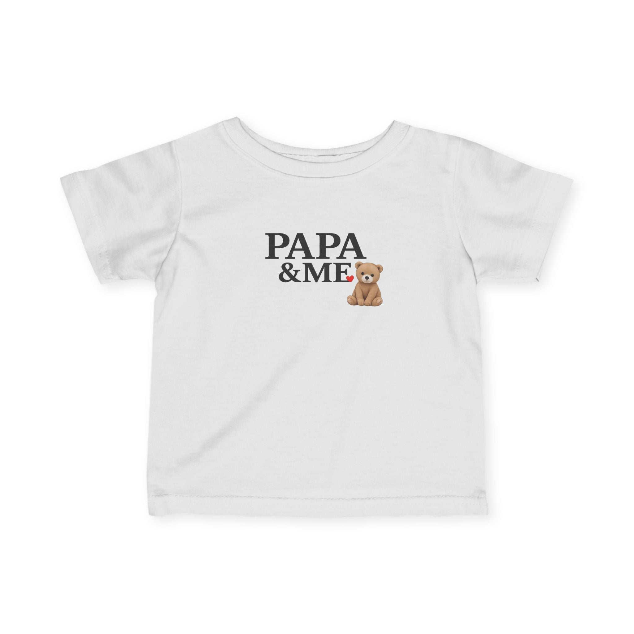 Papa & Me Tee - Teddy Bear Infant Jersey Shirt