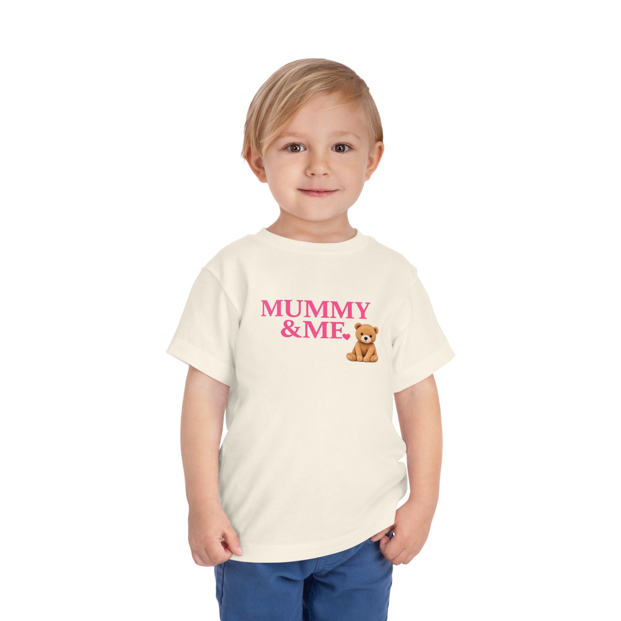 Mummy & Me Toddler Tee — Teddy Bear Kids Shirt