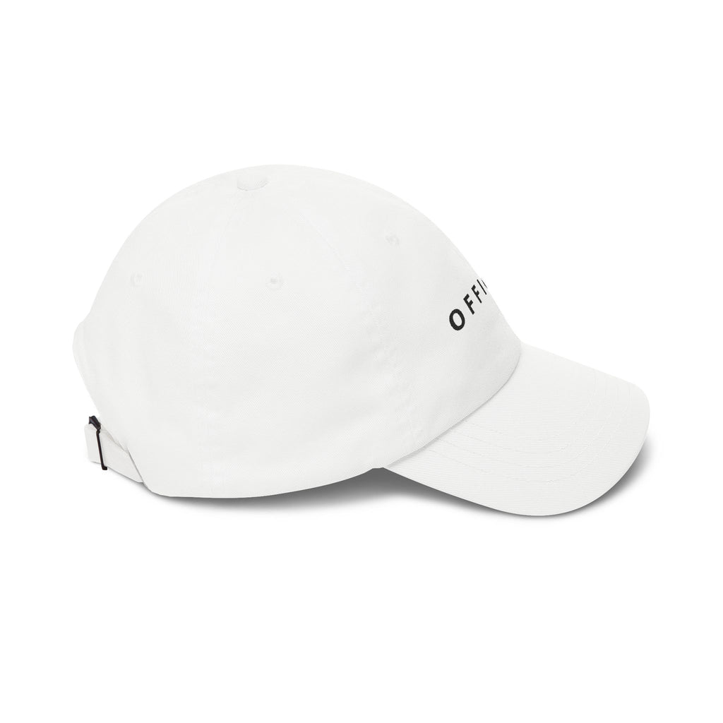OFFICIAL Embroidered Dad Cap Blk logo