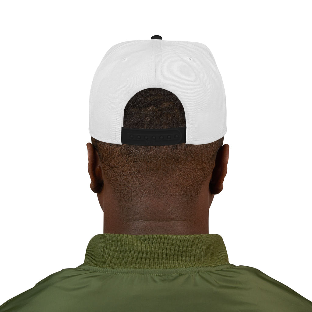 OFFICIAL Embroidered Snapback Hat — Blk Logo