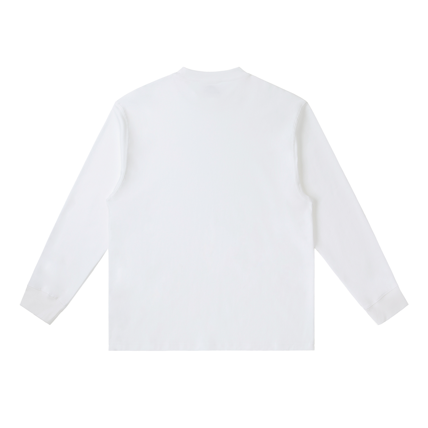 OFFICIAL Crewneck Long-Sleeve Tee Wht