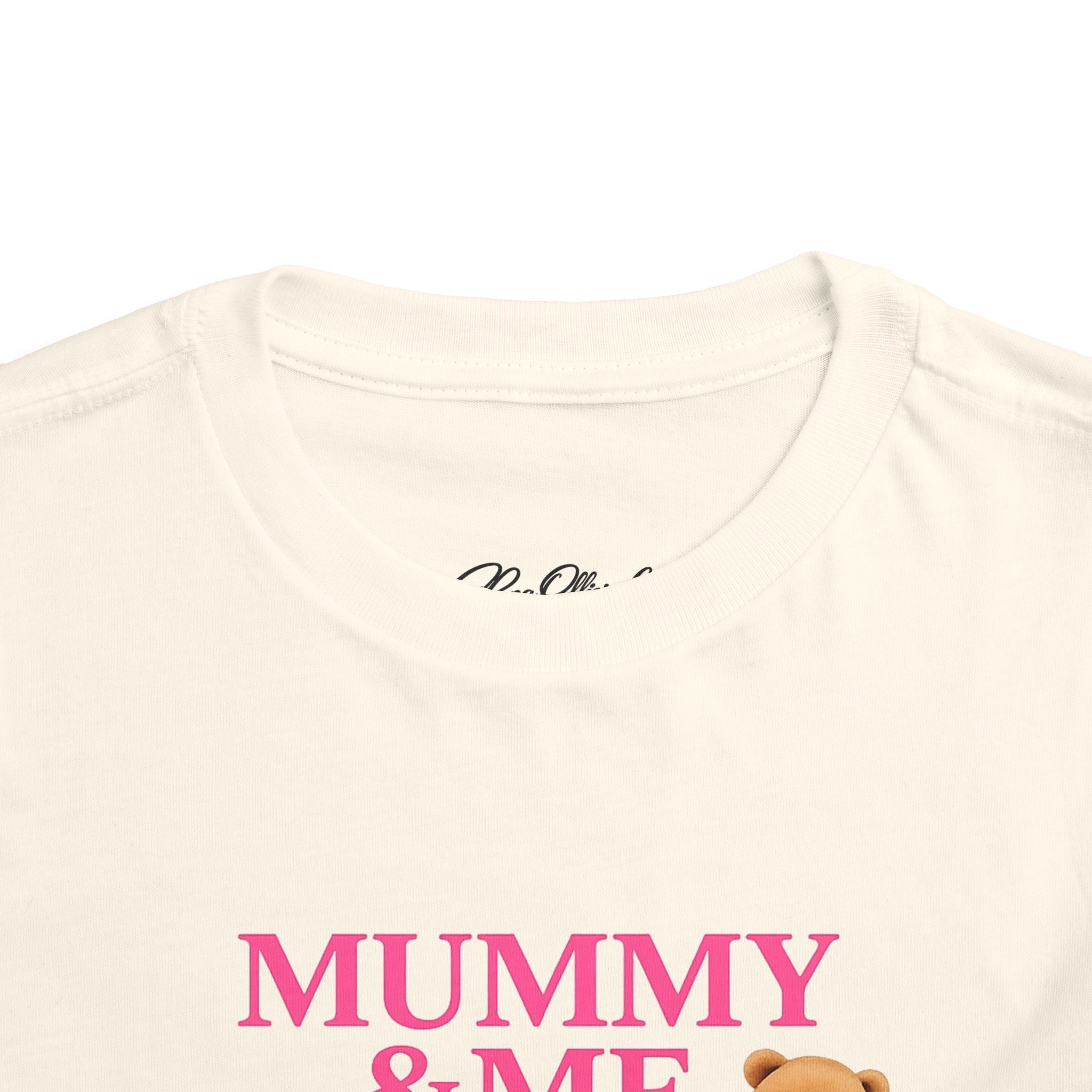 Mummy & Me Toddler Tee — Teddy Bear Kids Shirt