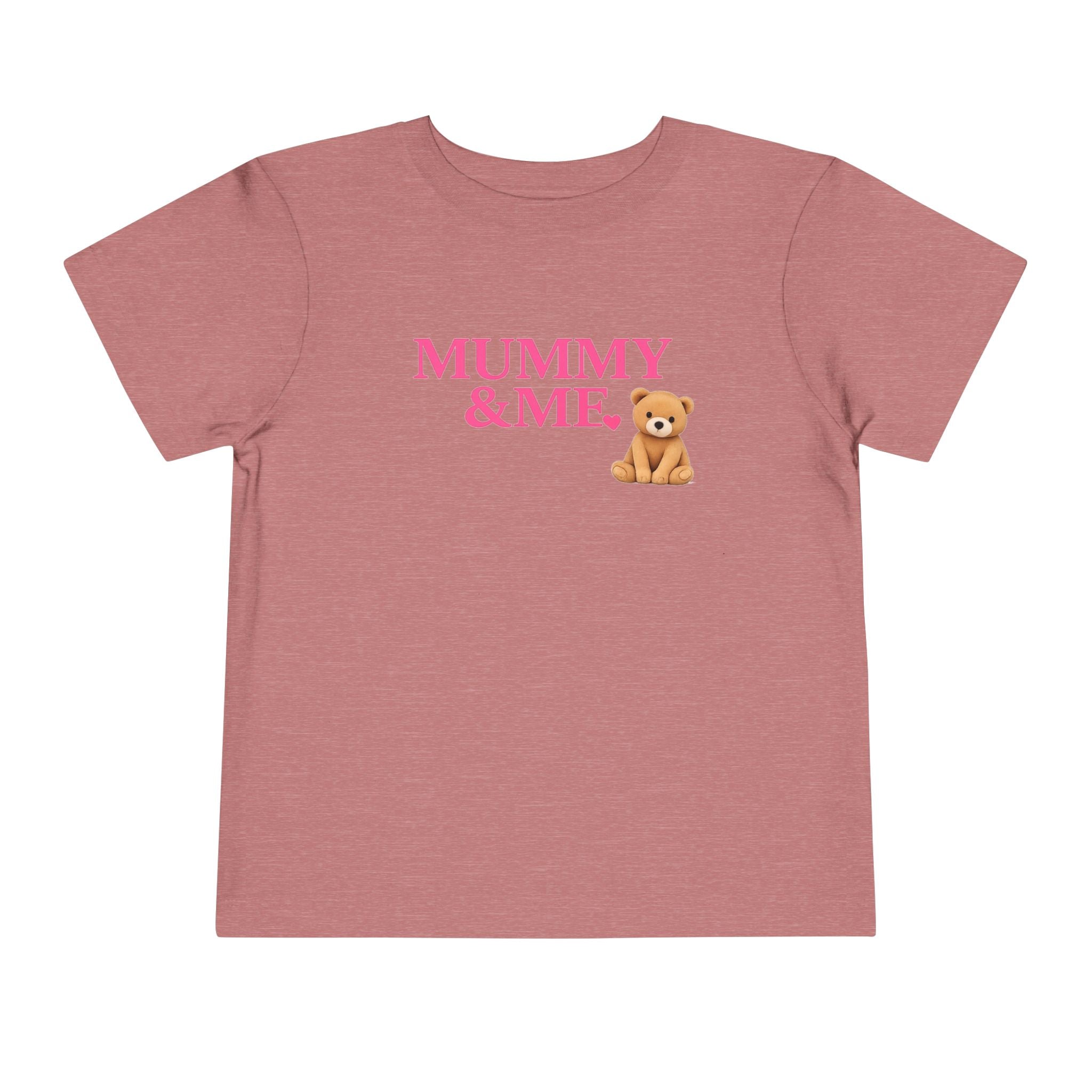 Mummy & Me Toddler Tee — Teddy Bear Kids Shirt
