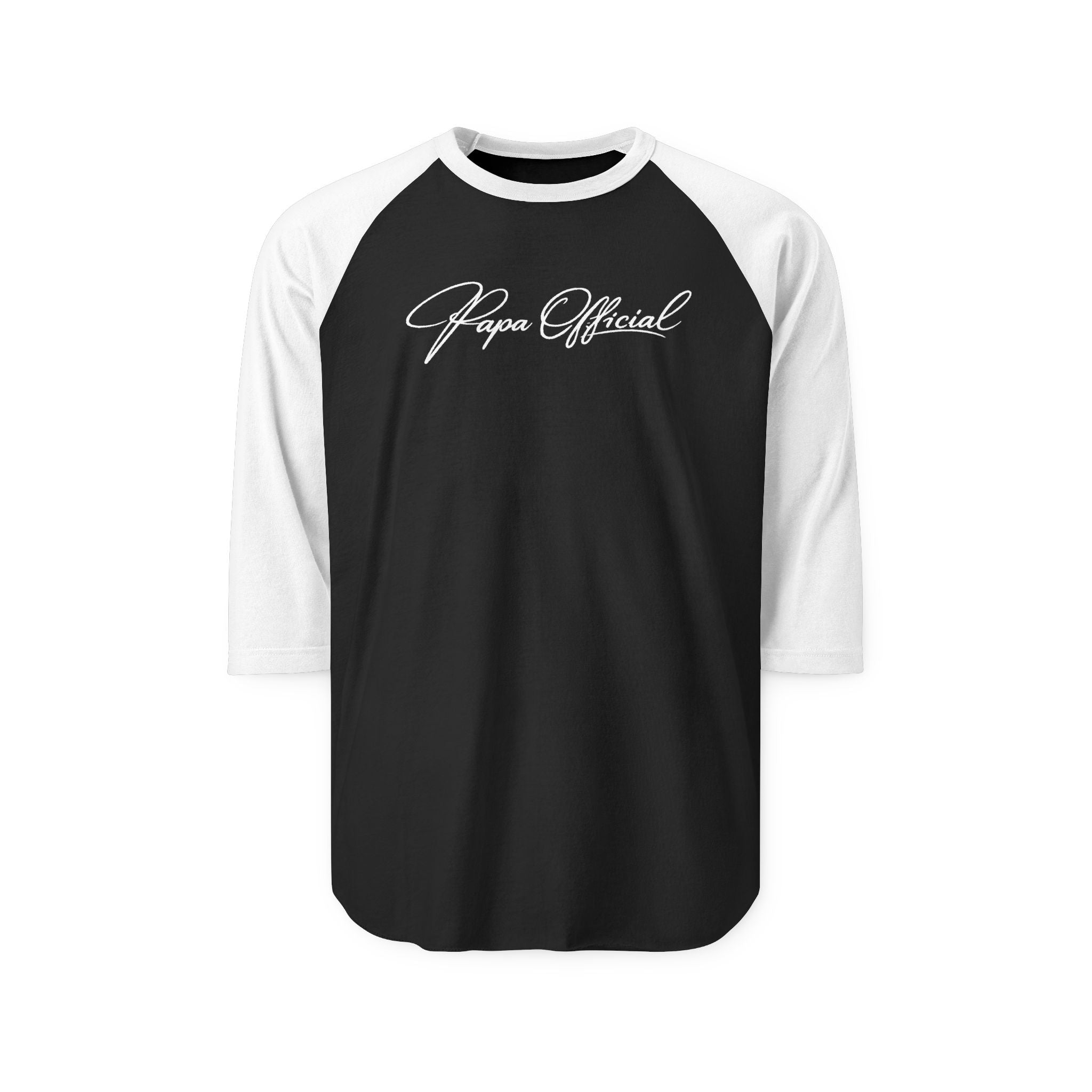 Papa Official Raglan 3/4 Sleeve Tee