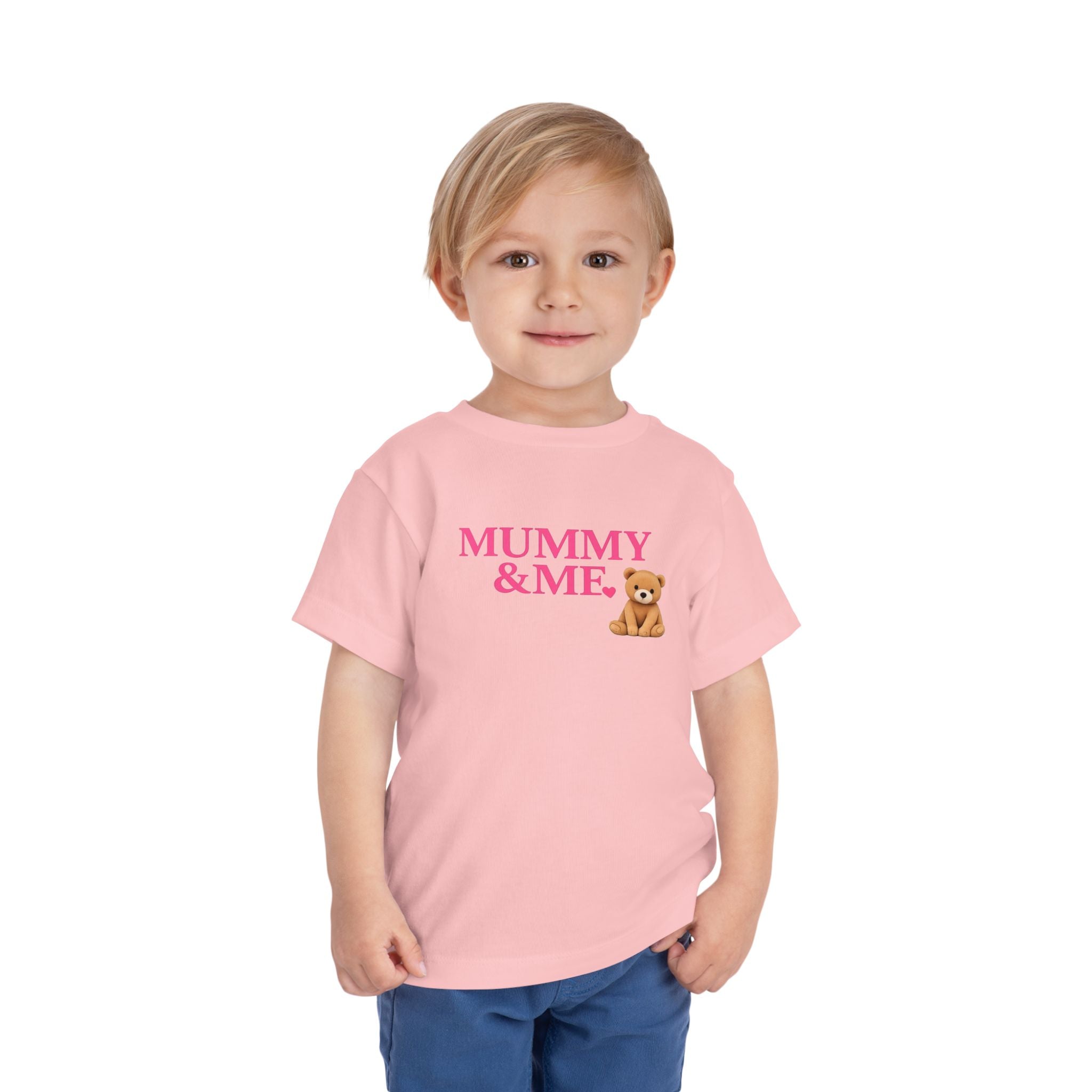 Mummy & Me Toddler Tee — Teddy Bear Kids Shirt