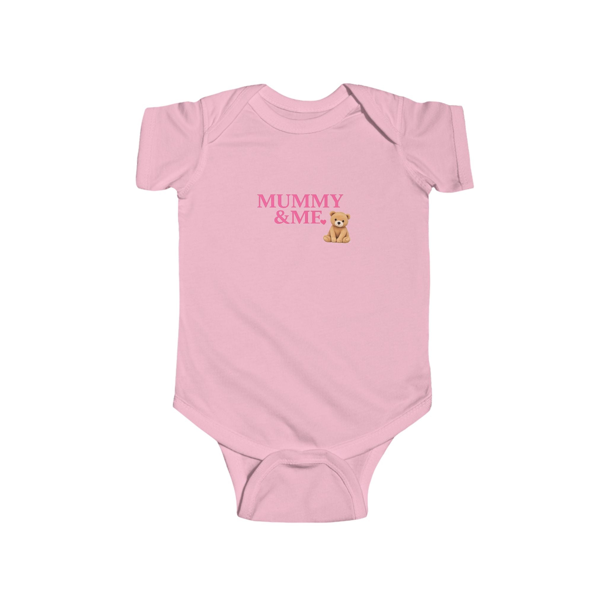 Mummy & Me Infant Bodysuit – Teddy Bear Baby Onesie