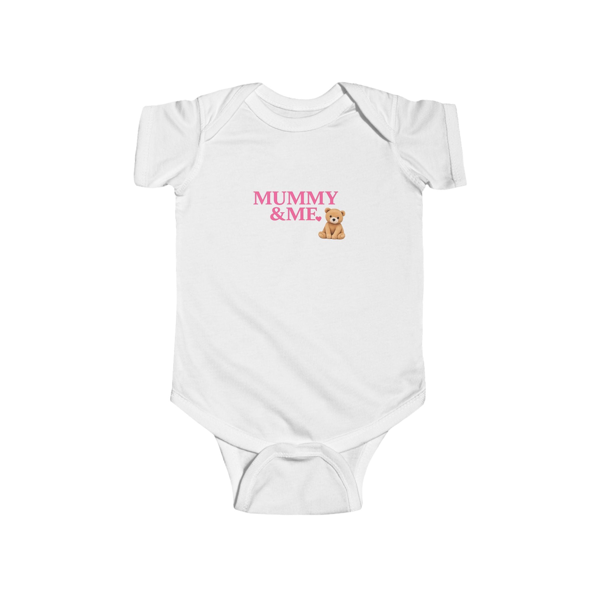 Mummy & Me Infant Bodysuit – Teddy Bear Baby Onesie