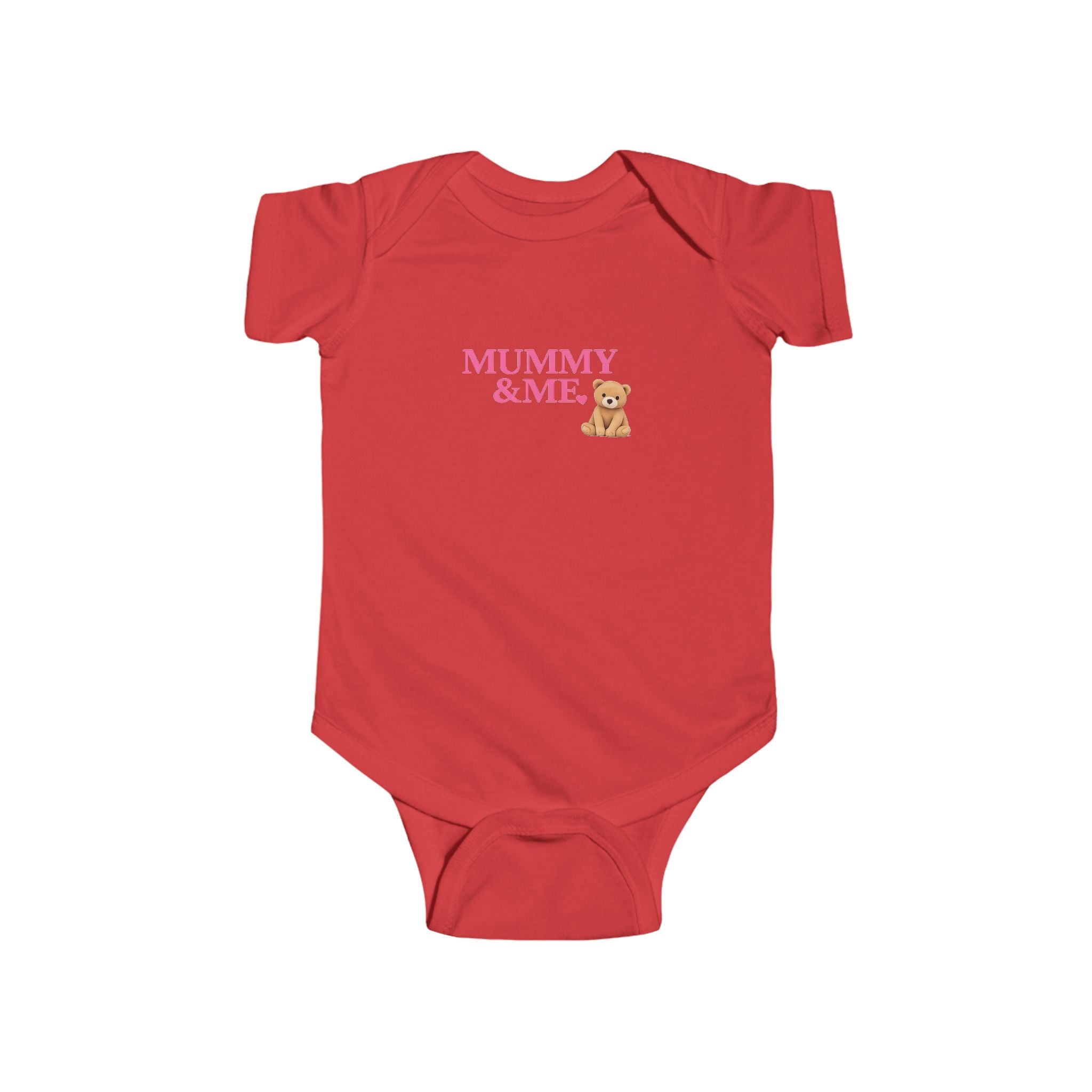 Mummy & Me Infant Bodysuit – Teddy Bear Baby Onesie