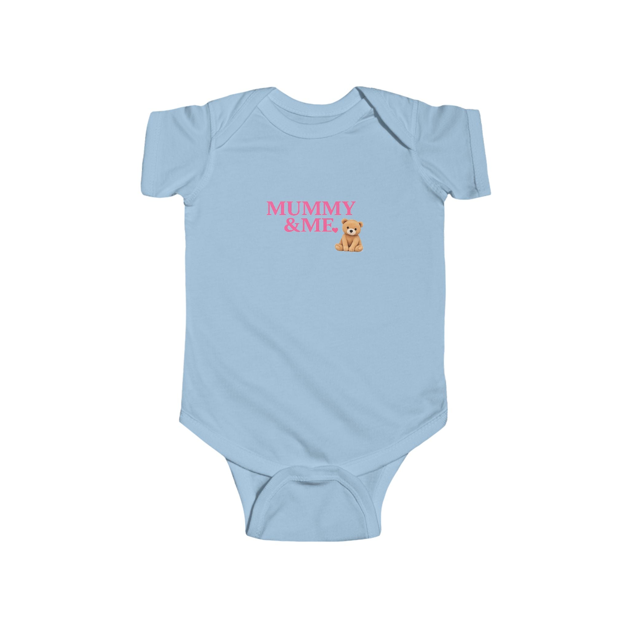 Mummy & Me Infant Bodysuit – Teddy Bear Baby Onesie