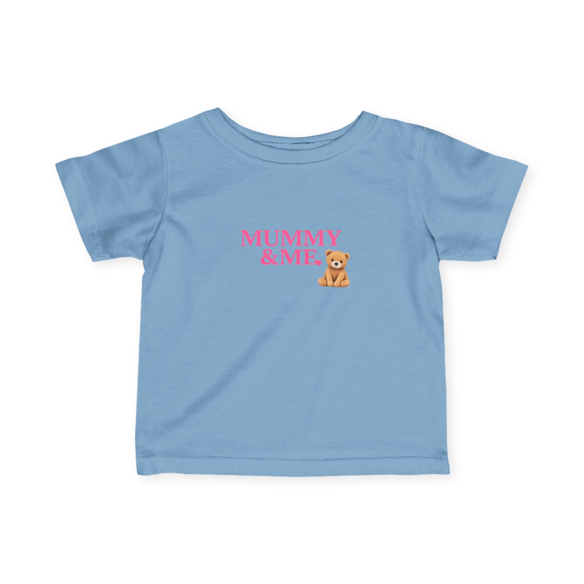 Mummy & Me Baby Tee - Teddy Bear Jersey Shirt
