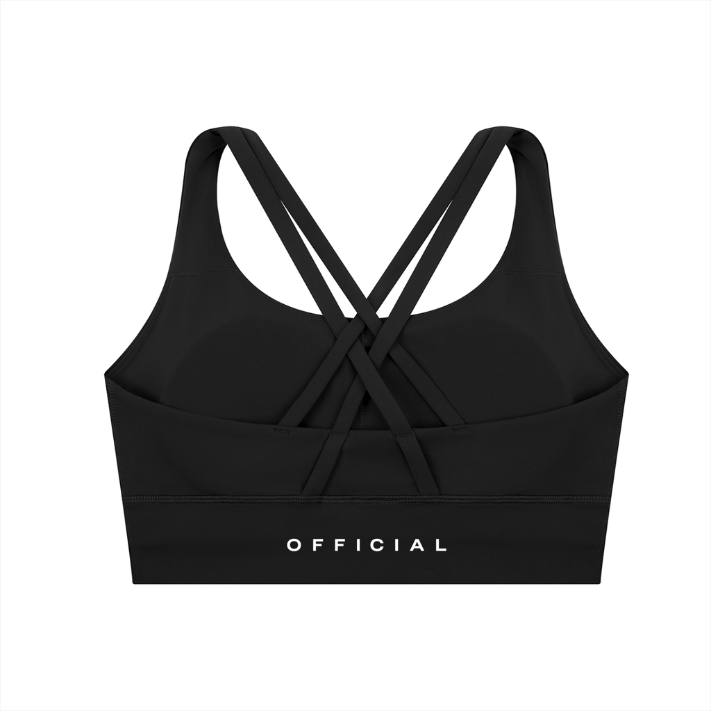 OFFICIAL Strappy Criss-Cross Sports Bra