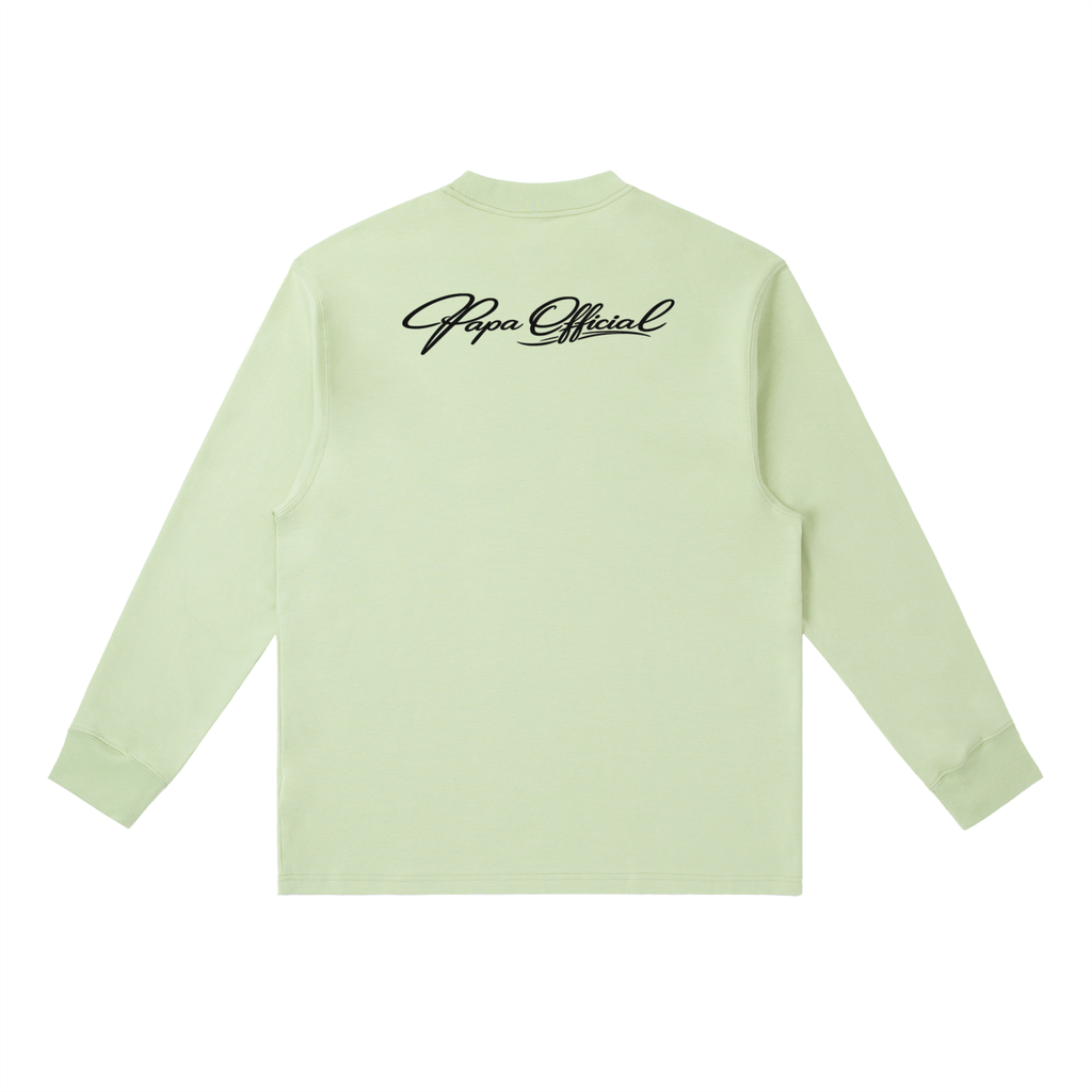 Signature Crewneck Long-Sleeve Tee