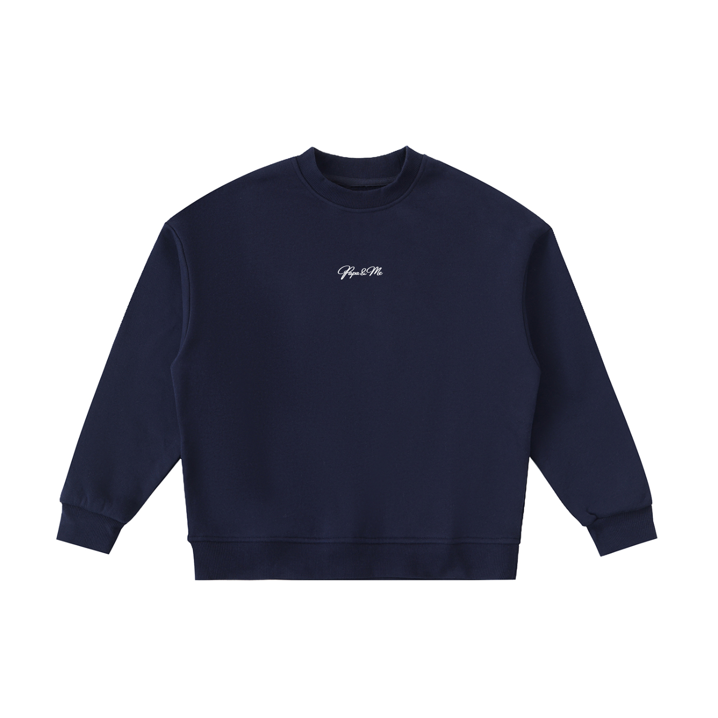 Papa & Me Fleece Kids Crewneck Sweatshirt