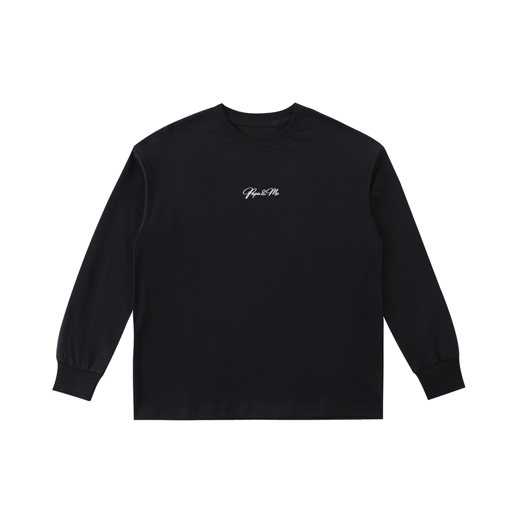 Papa & Me Kids' Quick-Dry Cotton Long-Sleeve Tee