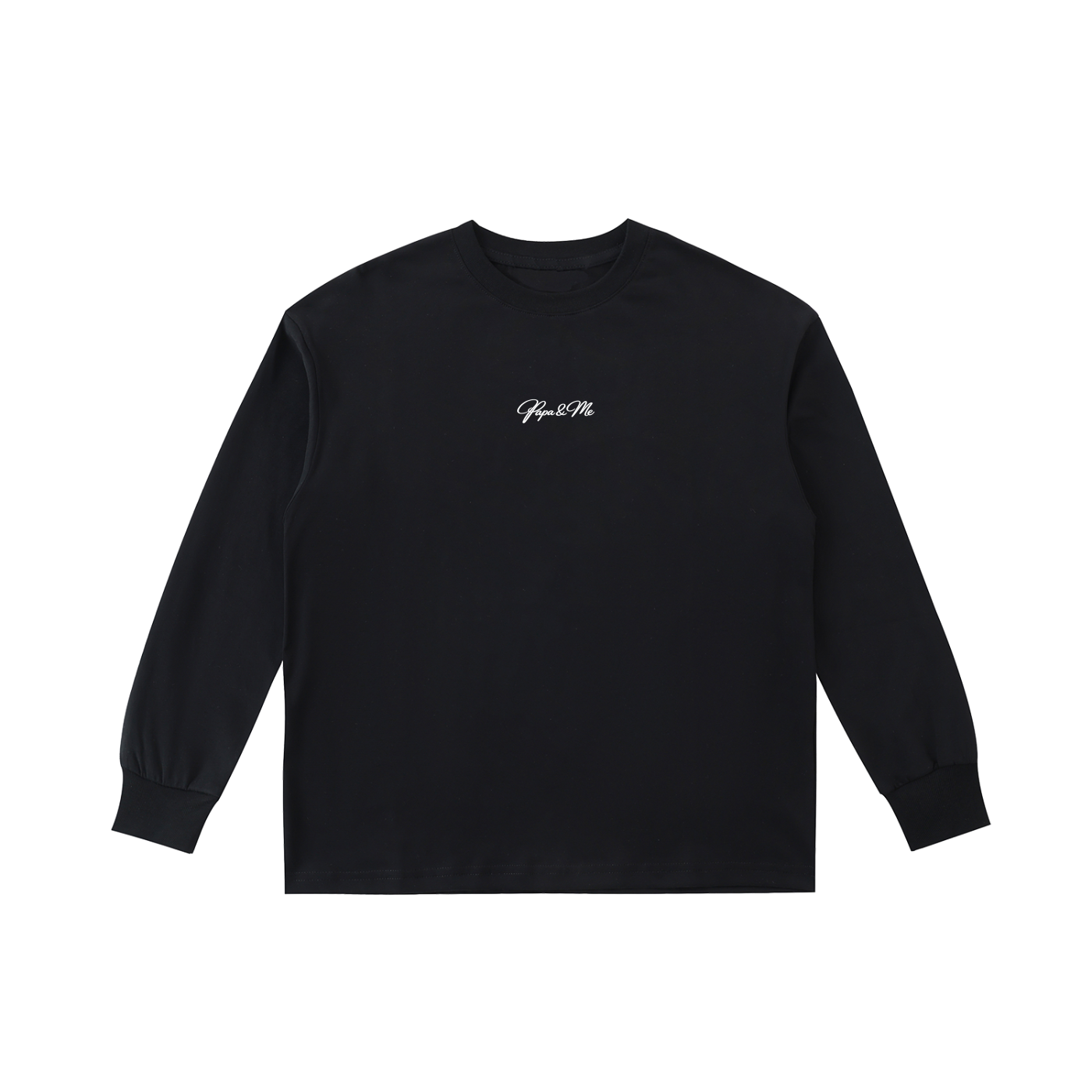Papa & Me Kids' Quick-Dry Cotton Long-Sleeve Tee