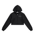 Women's Official Essential Cropped Zip-Up Hoodie