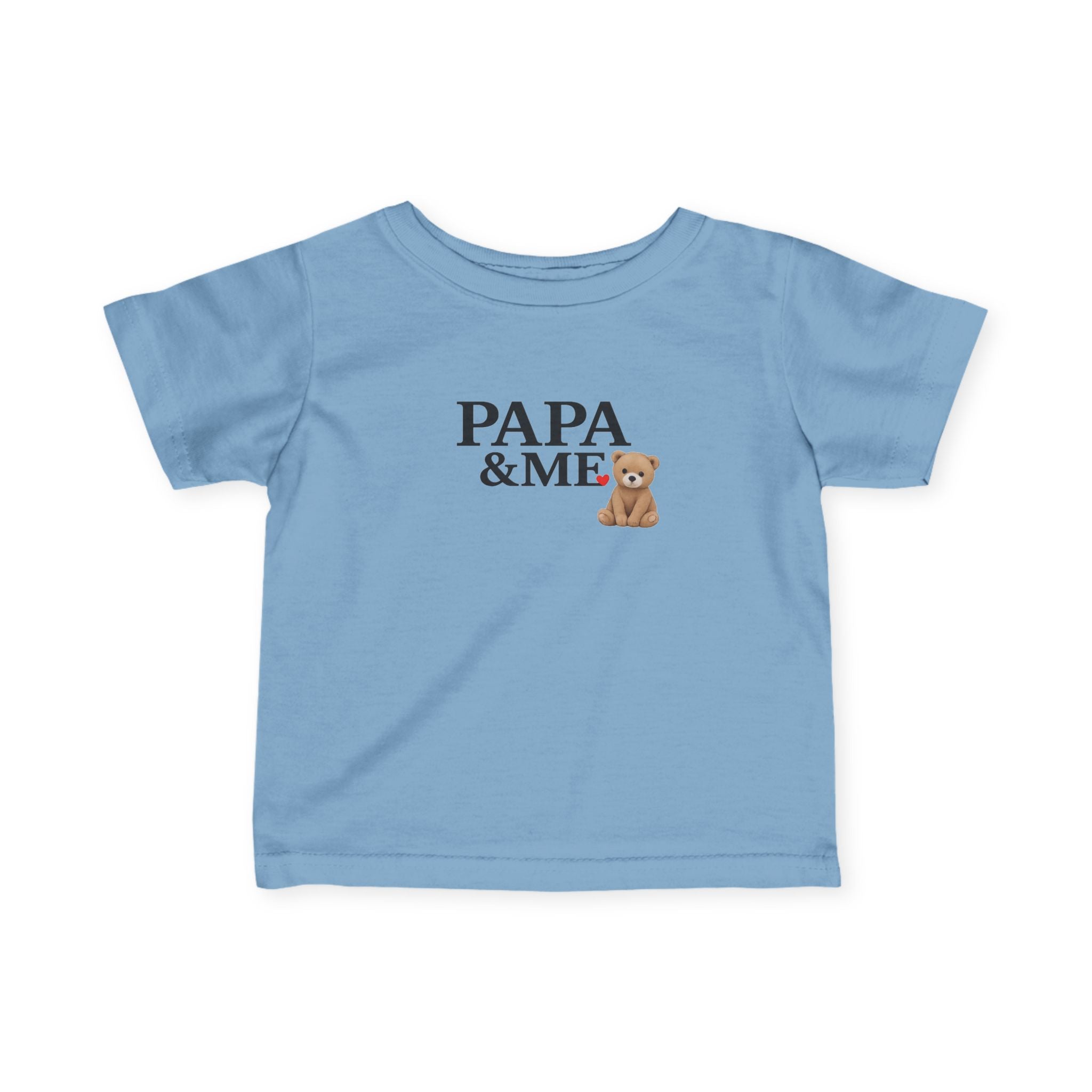 Papa & Me Tee - Teddy Bear Infant Jersey Shirt