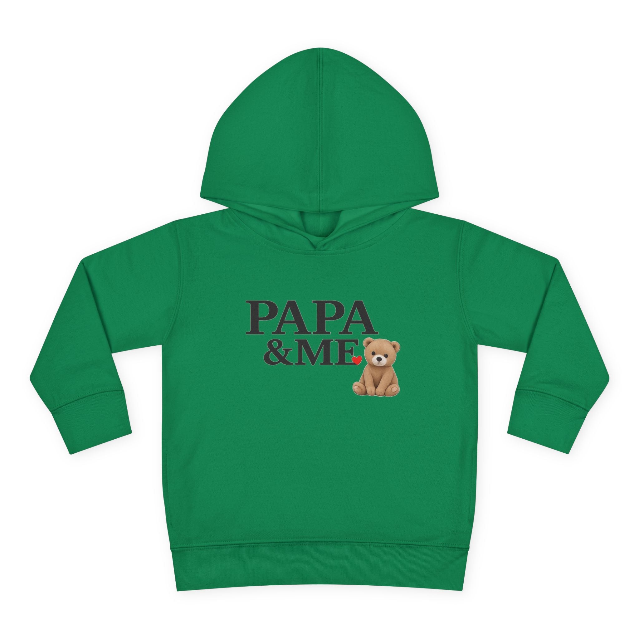 Papa & Me Toddler Hoodie — Teddy Bear Hoodie