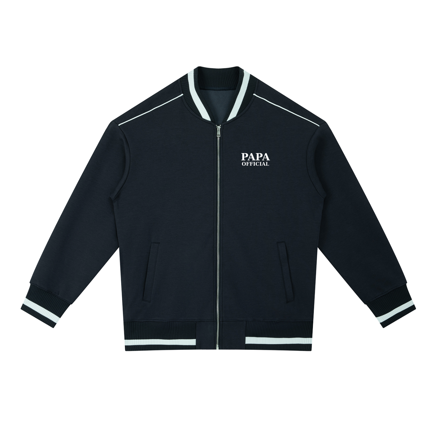 Essential Varsity Zip Bomber Jacket