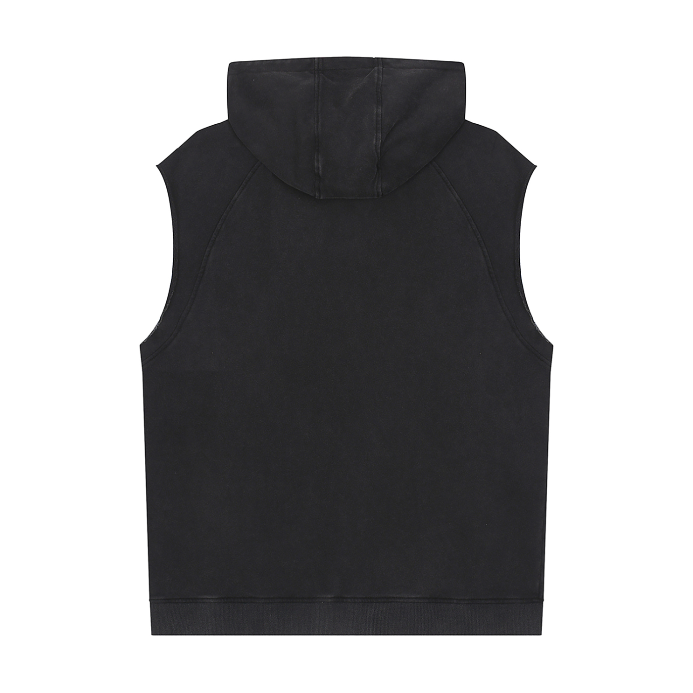 Signature Snow Washed Sleeveless Hoodie