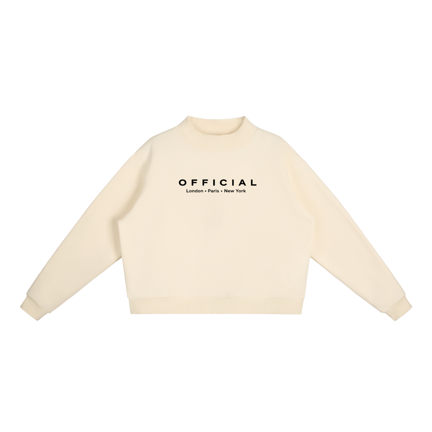 Women's Official Fleece Mock-Neck Crew Sweatshirt