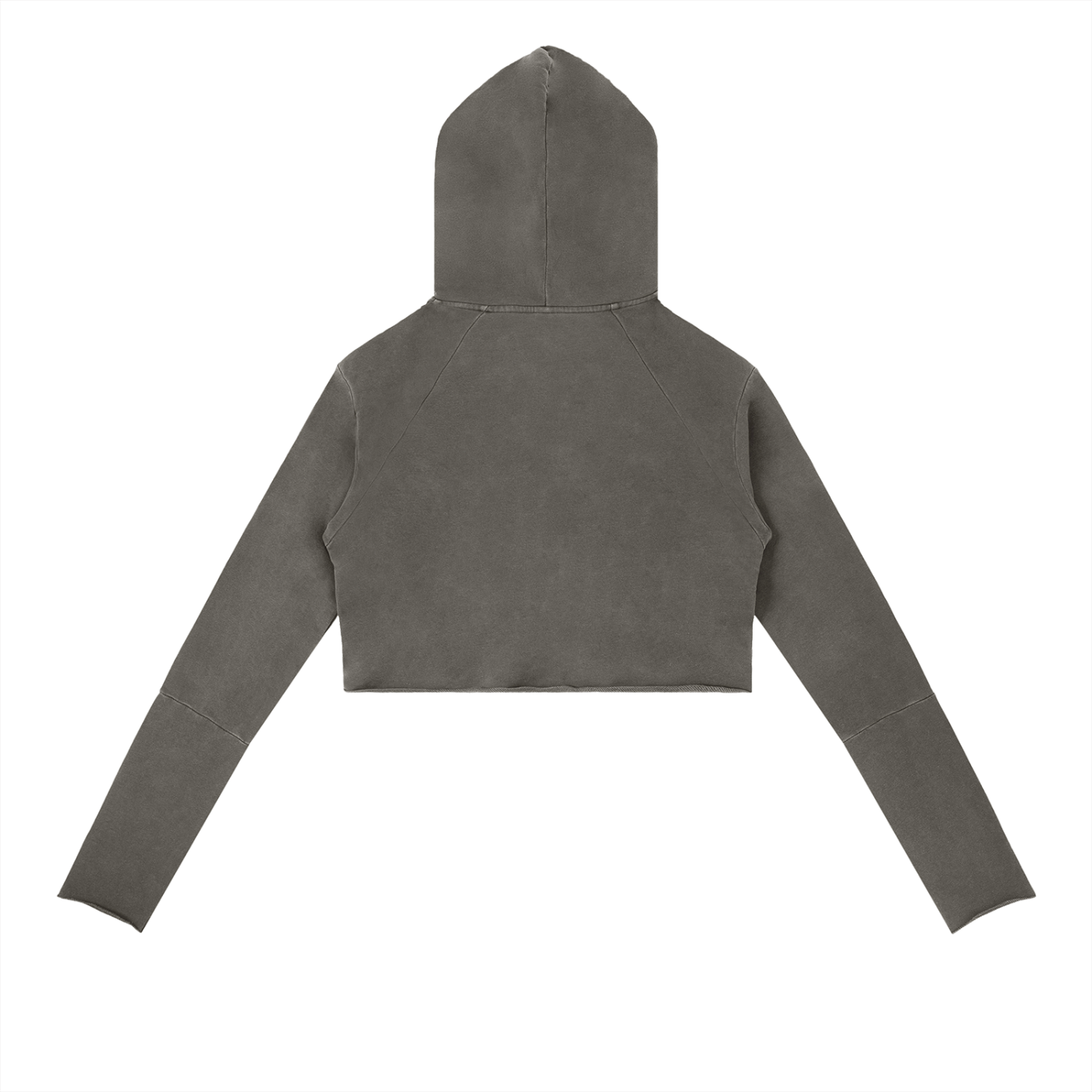 Women's Vintage Washed Raw Edge Hoodie