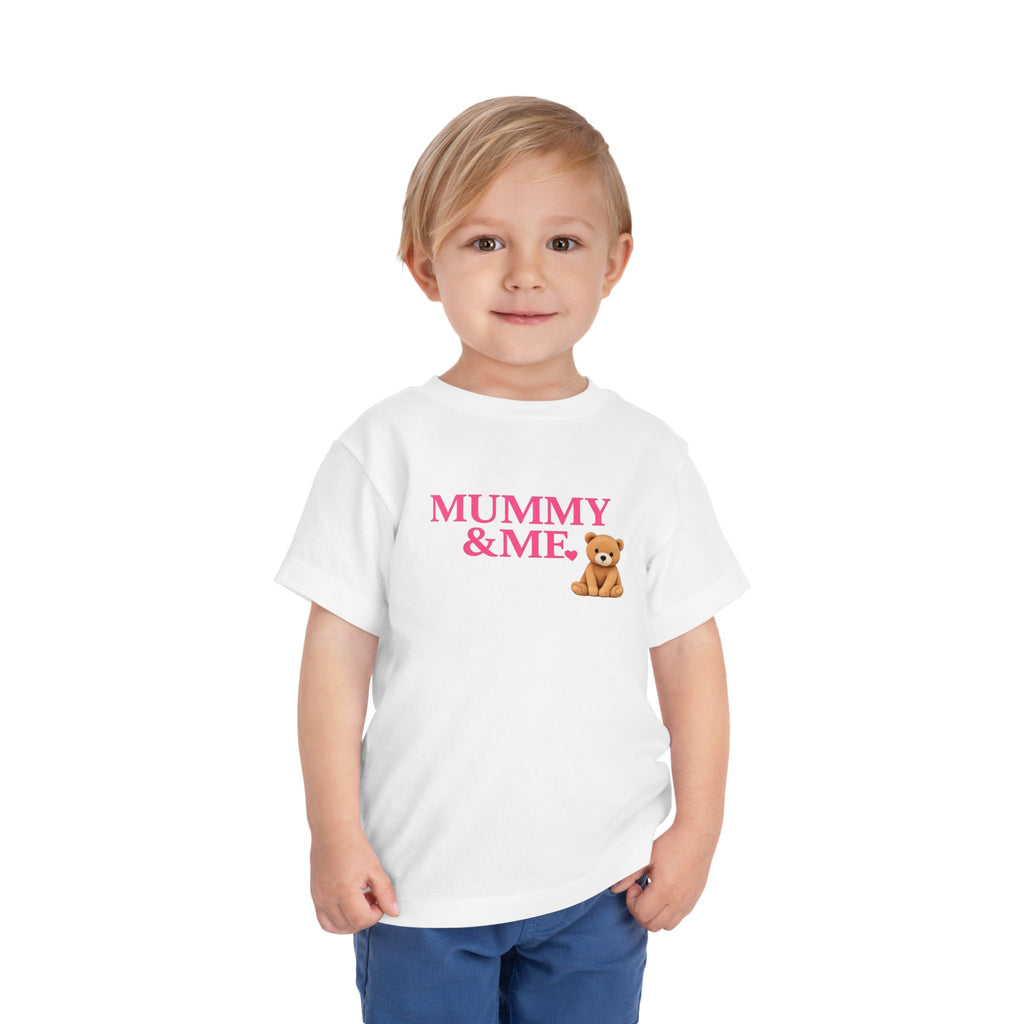 Mummy & Me Toddler Tee — Teddy Bear Kids Shirt