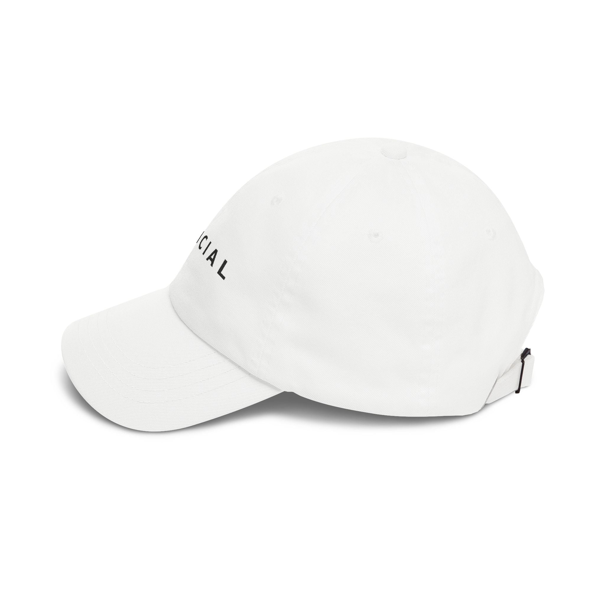 OFFICIAL Embroidered Dad Cap Blk logo