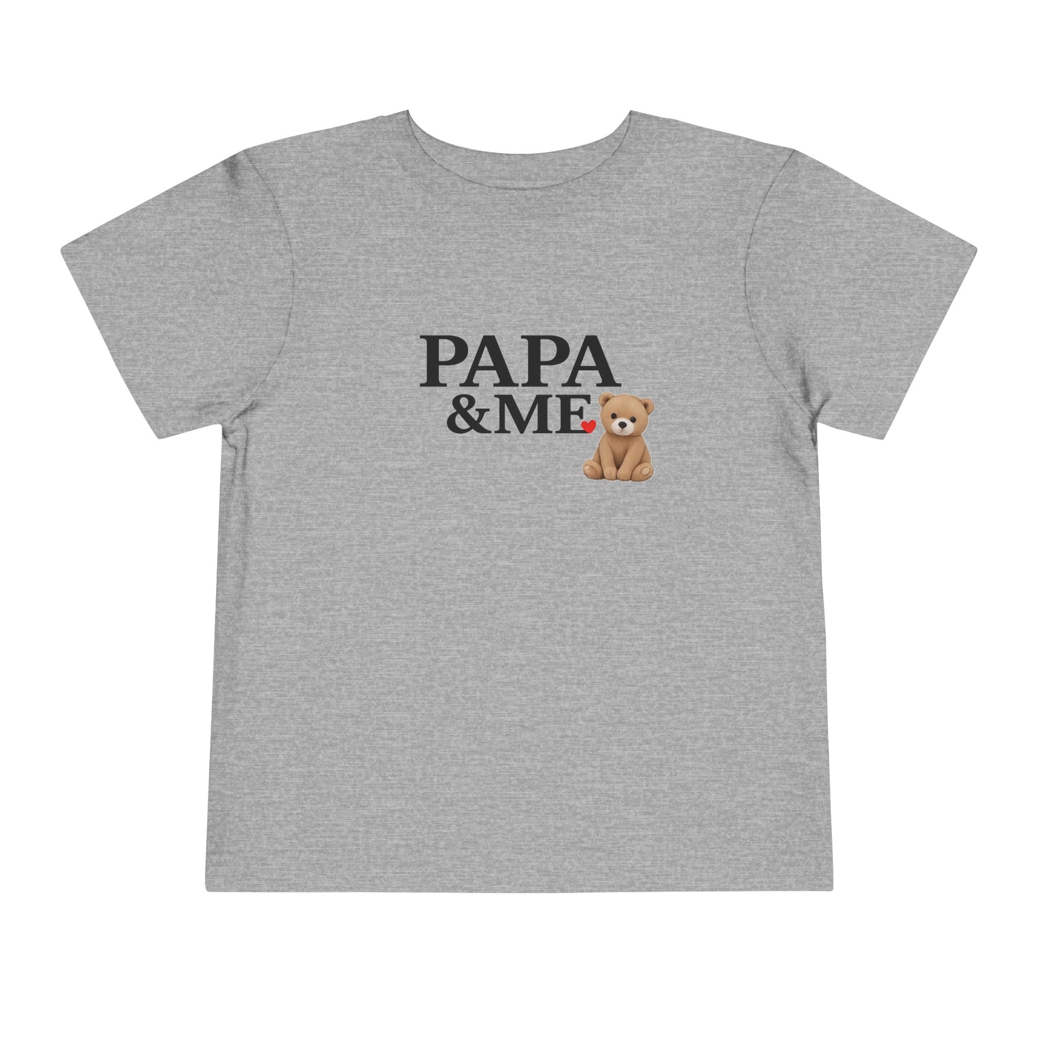 Papa & Me Toddler Tee — Teddy Bear Kids Shirt
