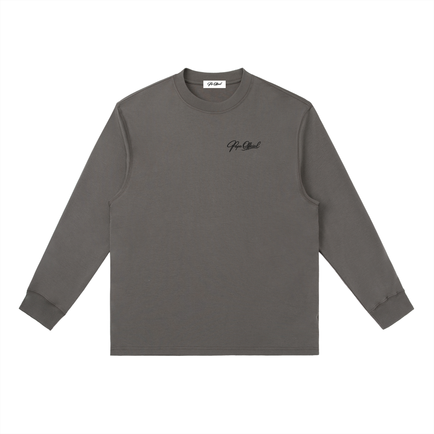 Signature Crewneck Long-Sleeve Tee