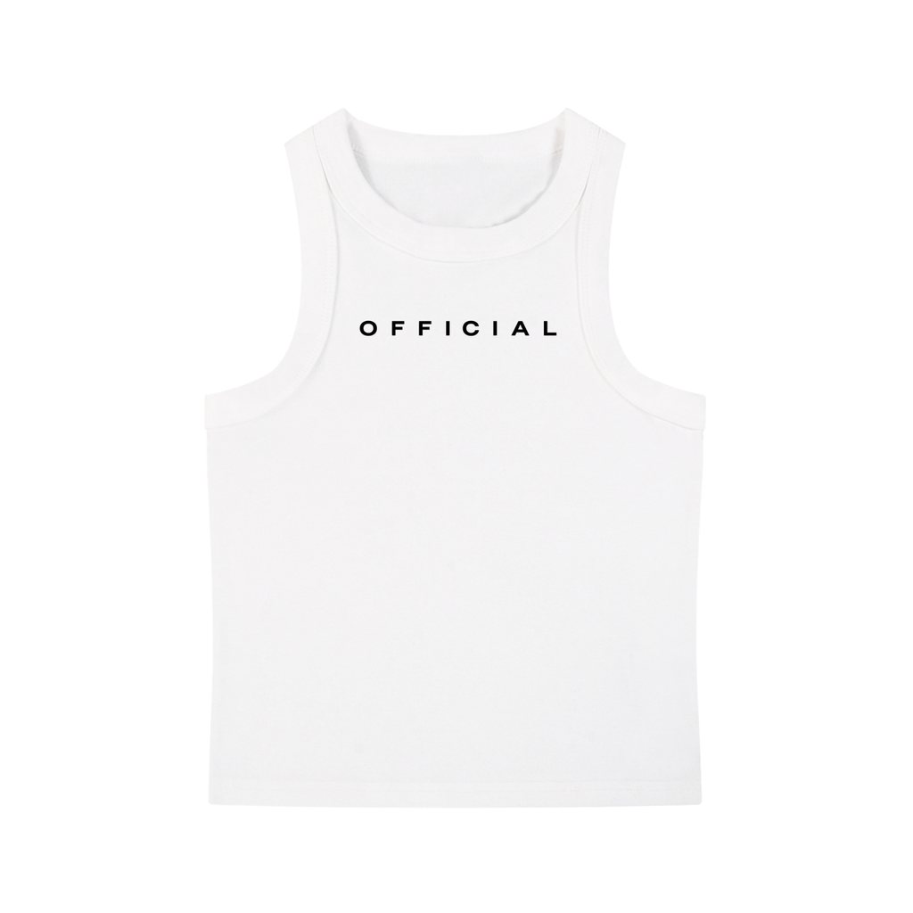 Women's OFFICIAL Snow Washed Tank Top Wht