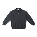 Premium Polo-Collar Sweatshirt