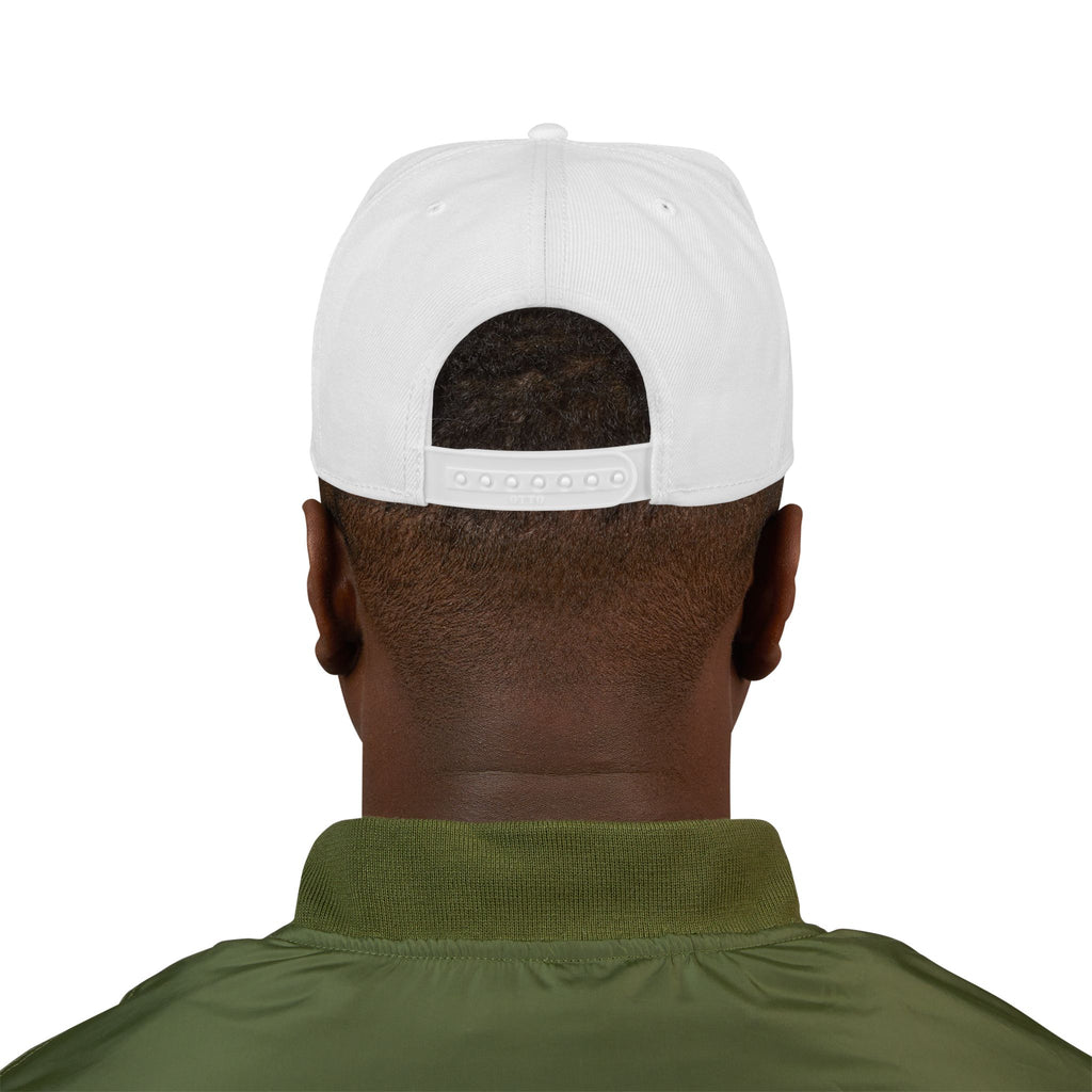 OFFICIAL Embroidered Snapback Hat — Blk Logo