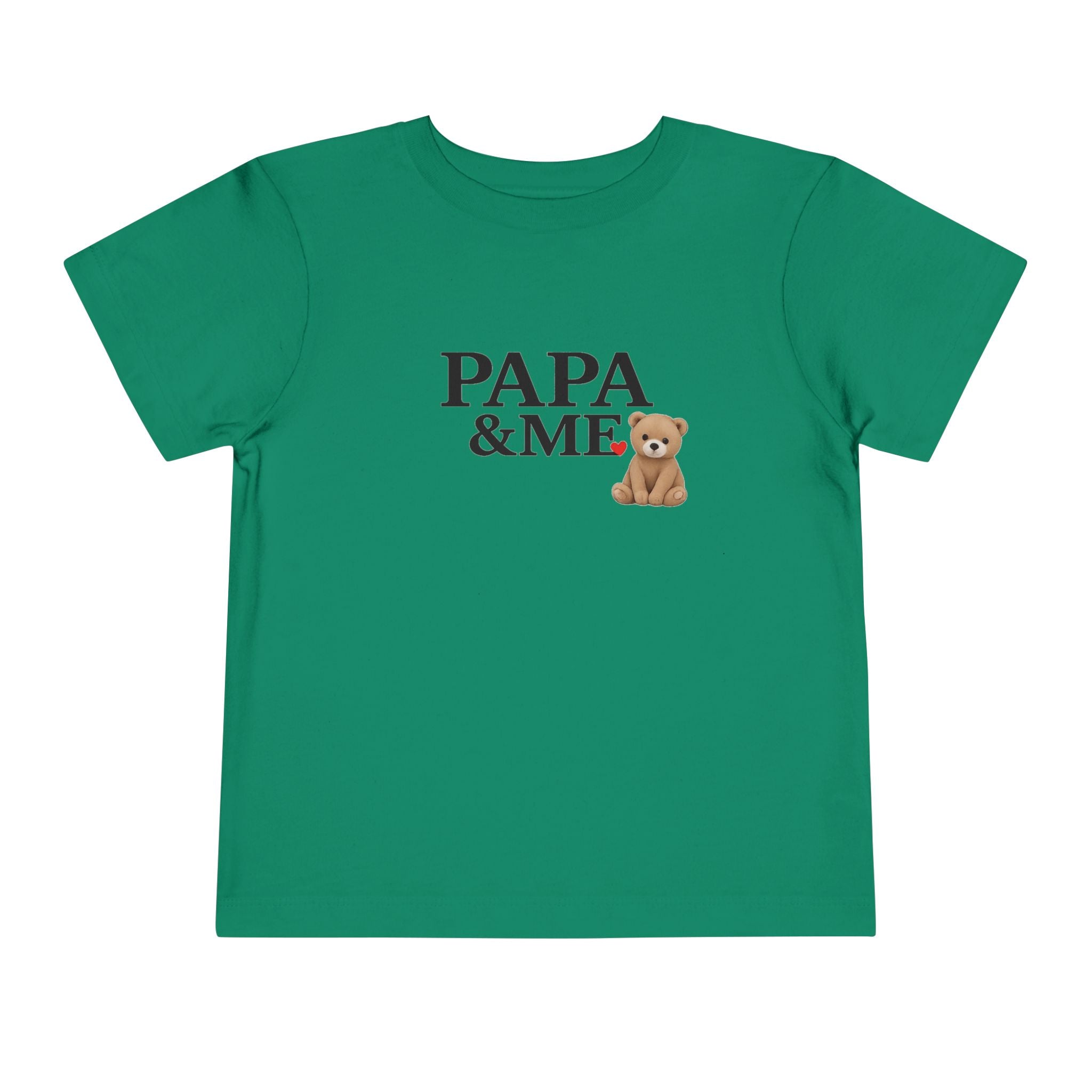 Papa & Me Toddler Tee — Teddy Bear Kids Shirt