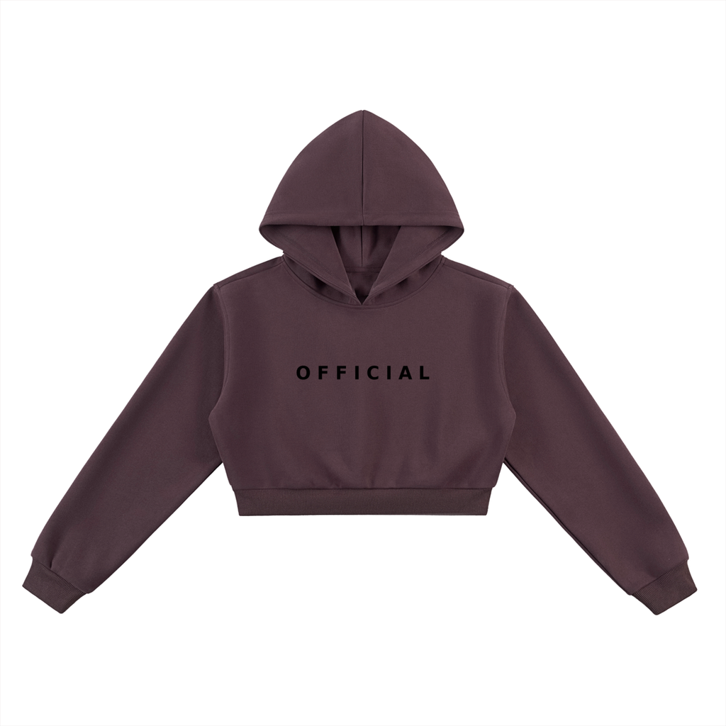 Women's Official Cropped Hoodie
