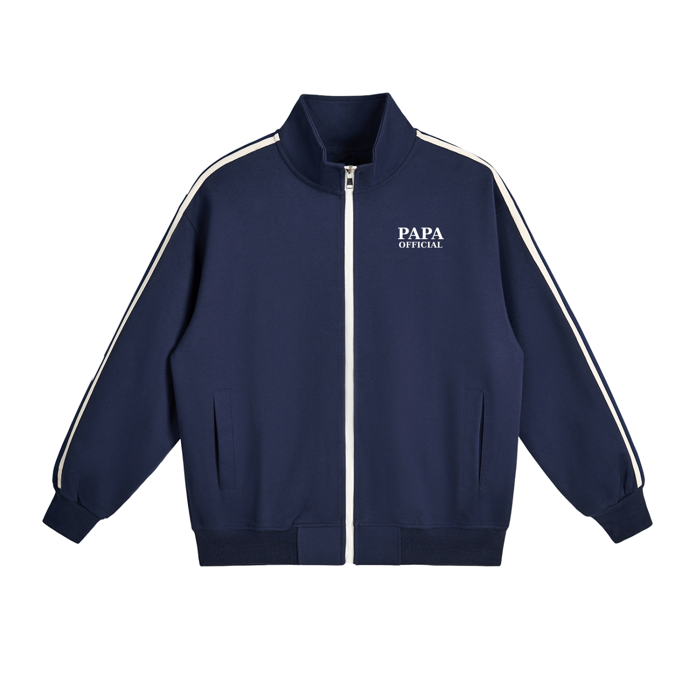 Essentials Side-Stripe Zip Up