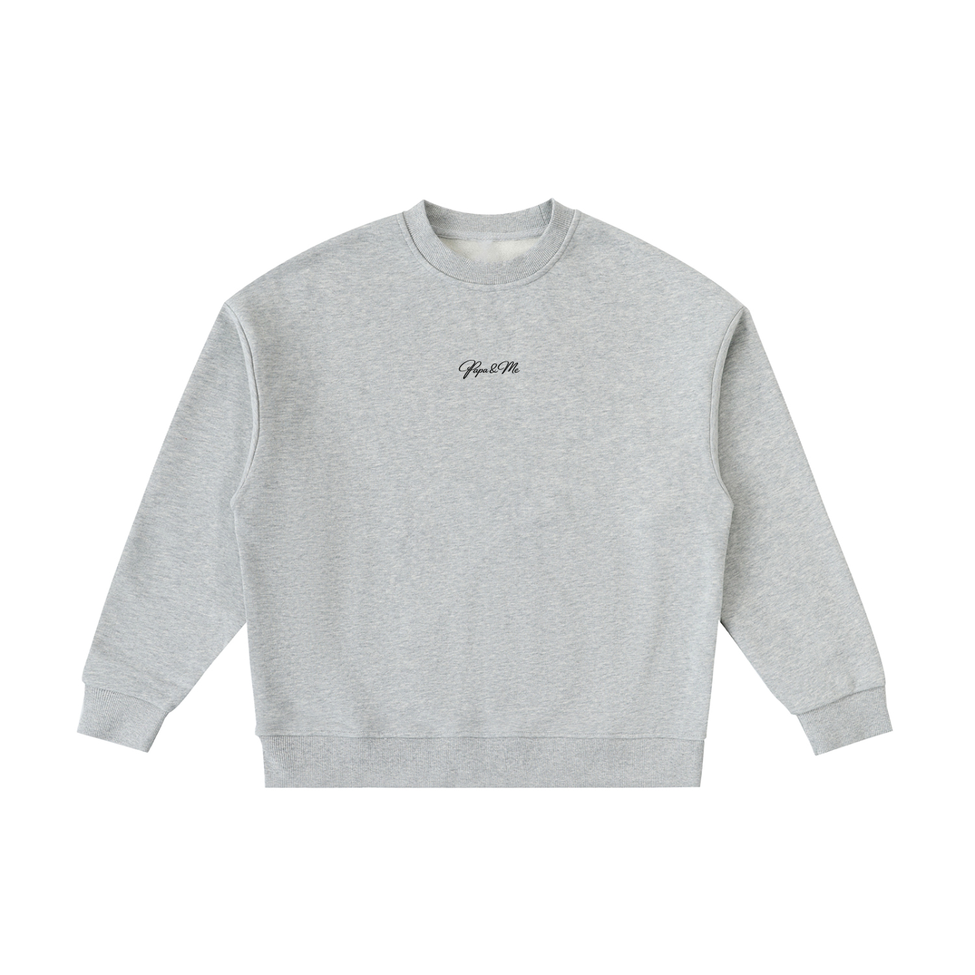 Papa & Me Fleece Kids Crewneck Sweatshirt