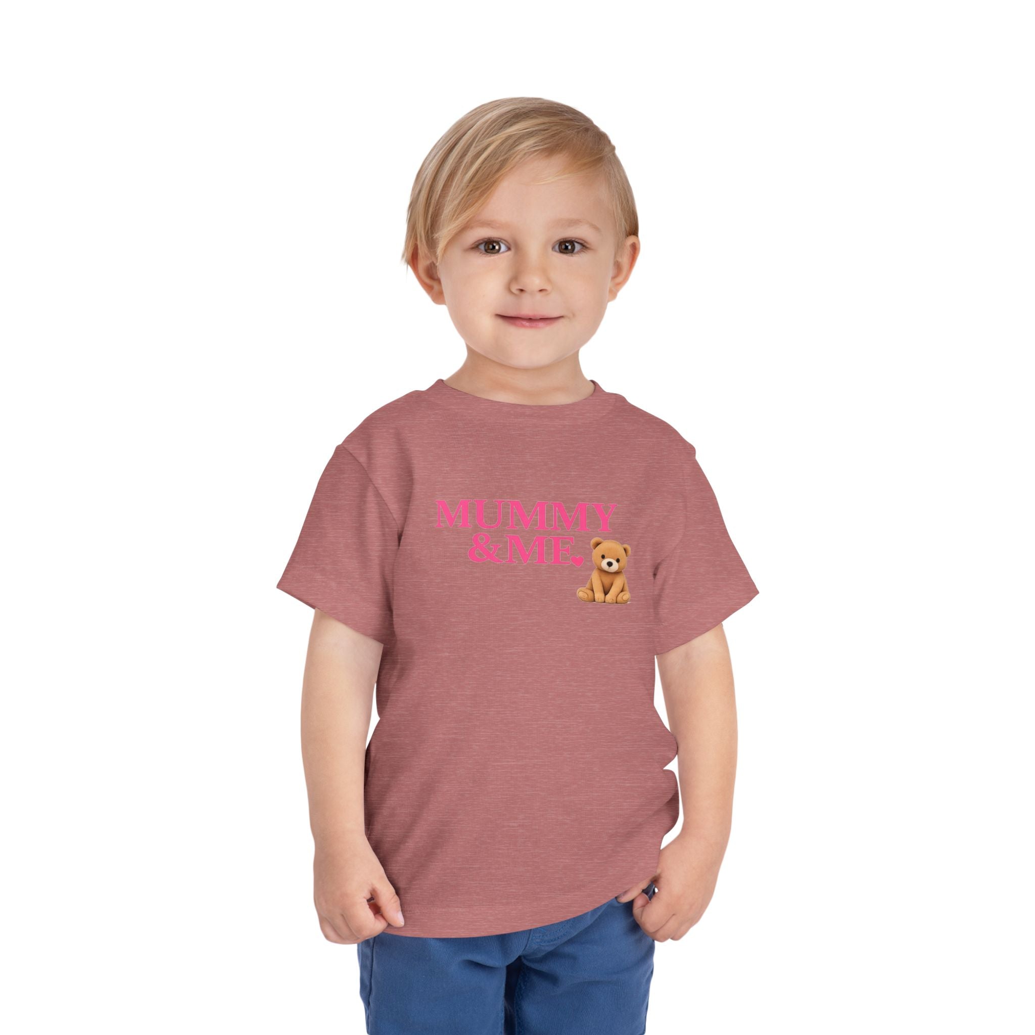 Mummy & Me Toddler Tee — Teddy Bear Kids Shirt