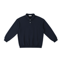 Premium Polo-Collar Sweatshirt
