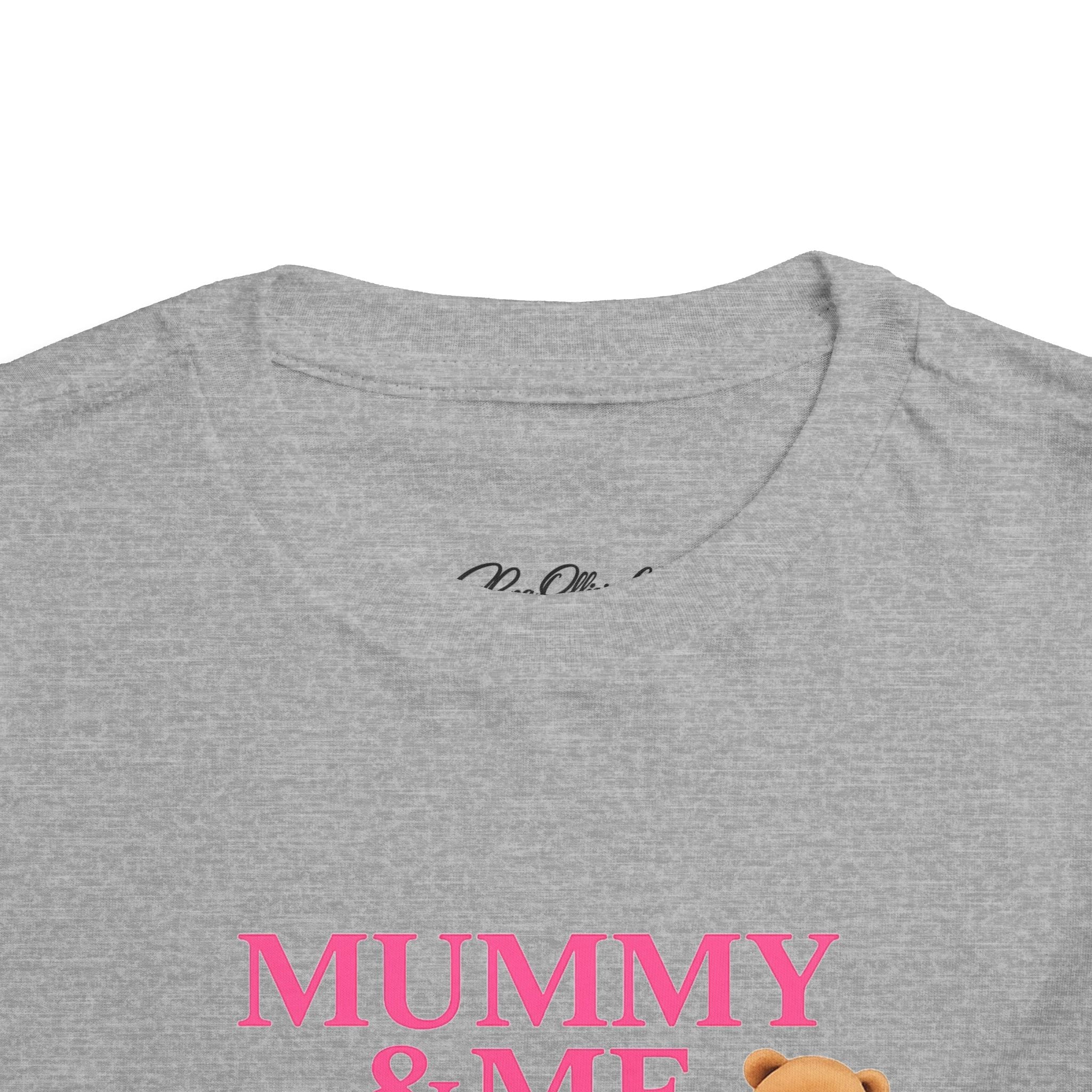 Mummy & Me Toddler Tee — Teddy Bear Kids Shirt